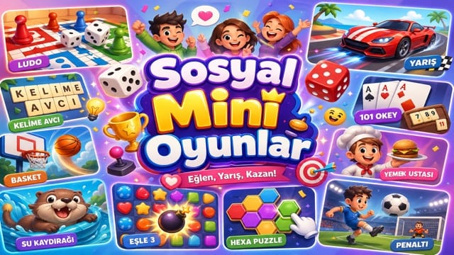 Slotime sosyal mini oyunlar eğlence paketi