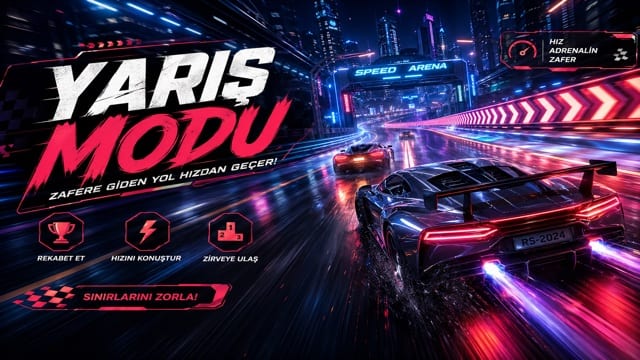 Slotime hız rotası yarış parkuru oyun modu